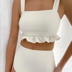 🆕 NEVER WORN Flouge - Two-Piece Bikini (Cream)